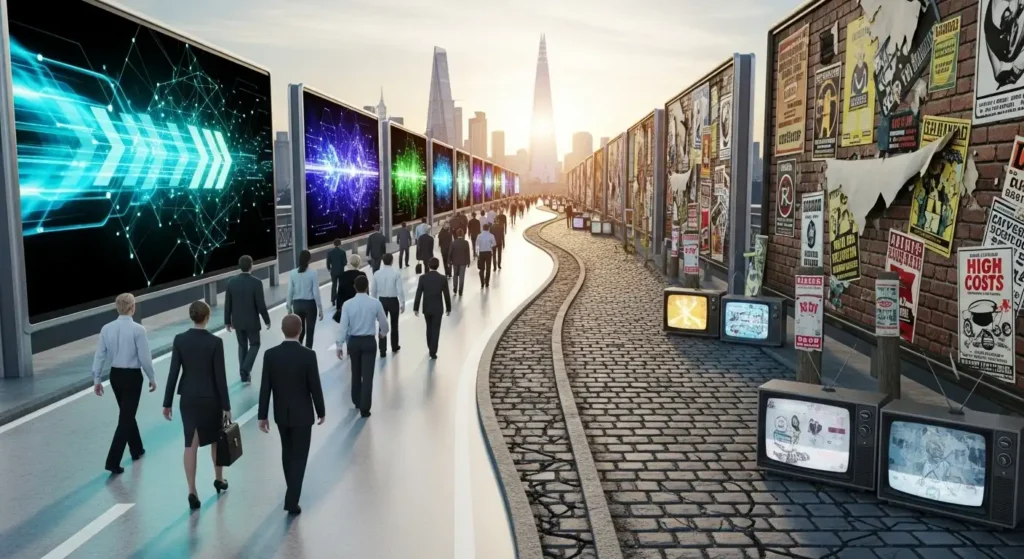 Motion Graphics vs. Traditional Advertising