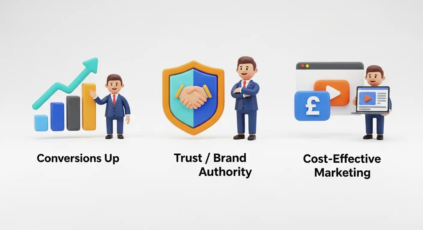 benefits of explainer video UK businesses