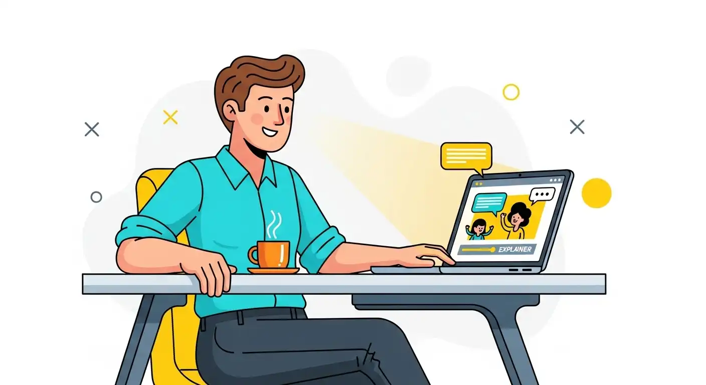 explainer video illustration UK